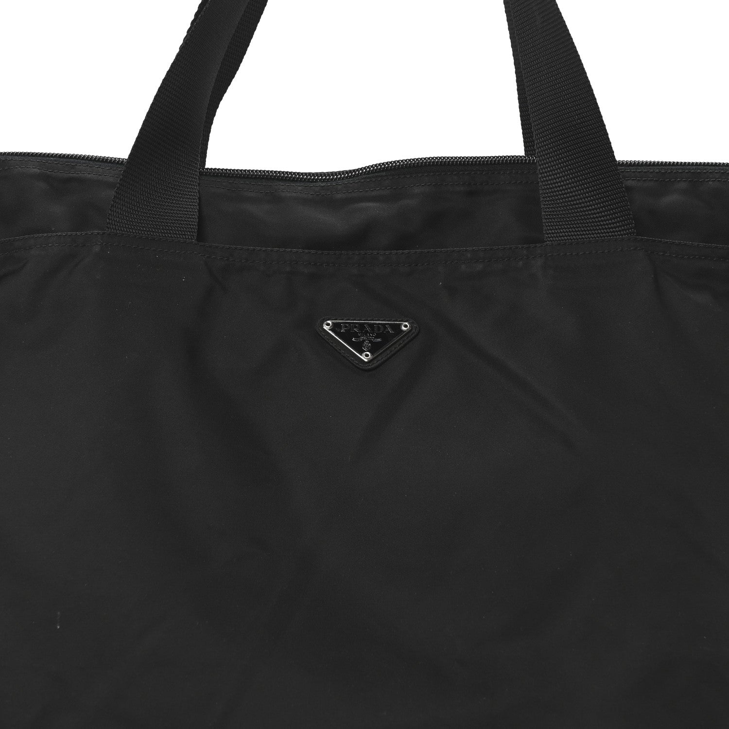 Prada Tessuto Nylon Tote Black 7 of 9