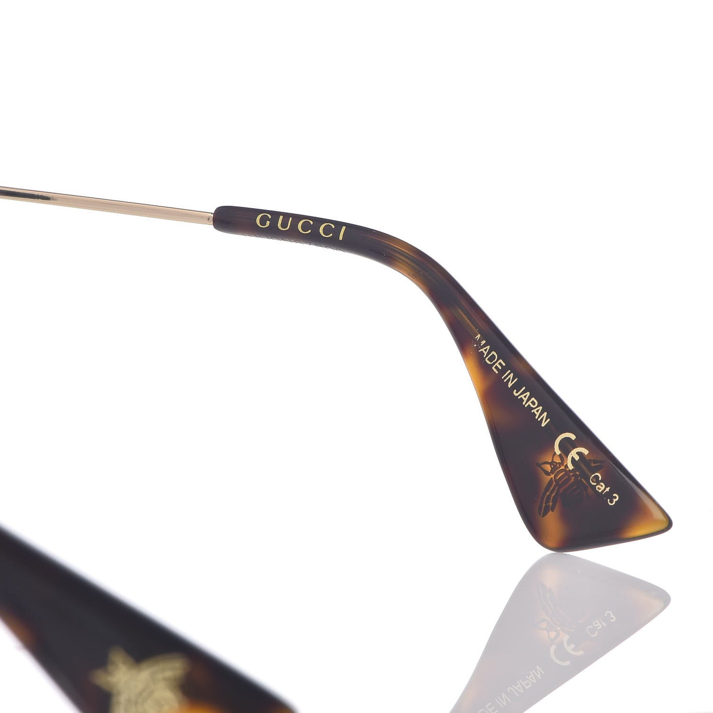 Web Aviator Sunglasses GG0062S Green Red