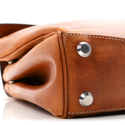 Balenciaga Vegetable Tanned Lambskin Small Rodeo Top Handle Handbag Tan Cowboy 8 of 9