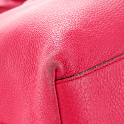 Gucci Pebbled Calfskin Medium Soho Chain Shoulder Bag Pink 10 of 12
