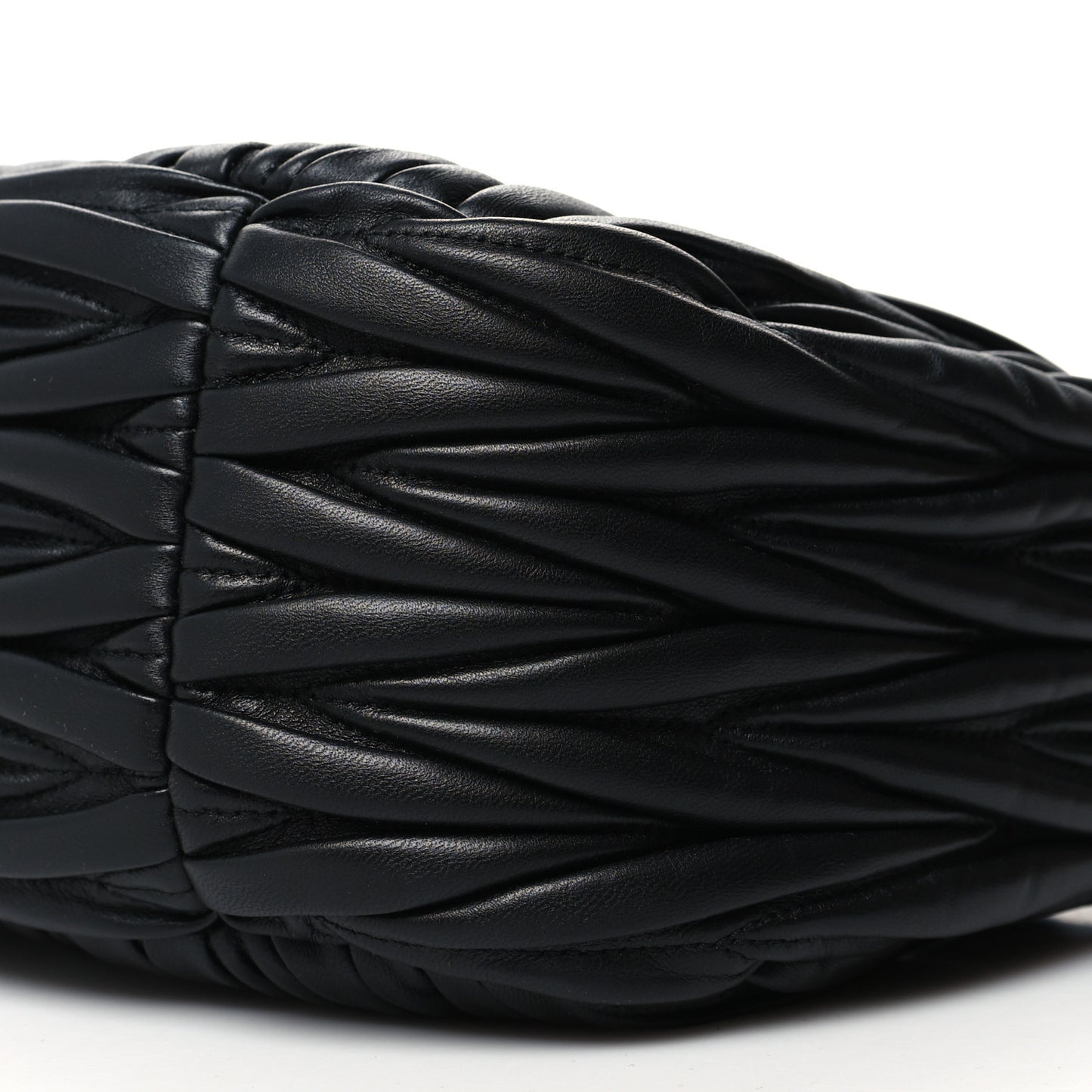 Nappa Matelasse Wander Large Hobo Black
