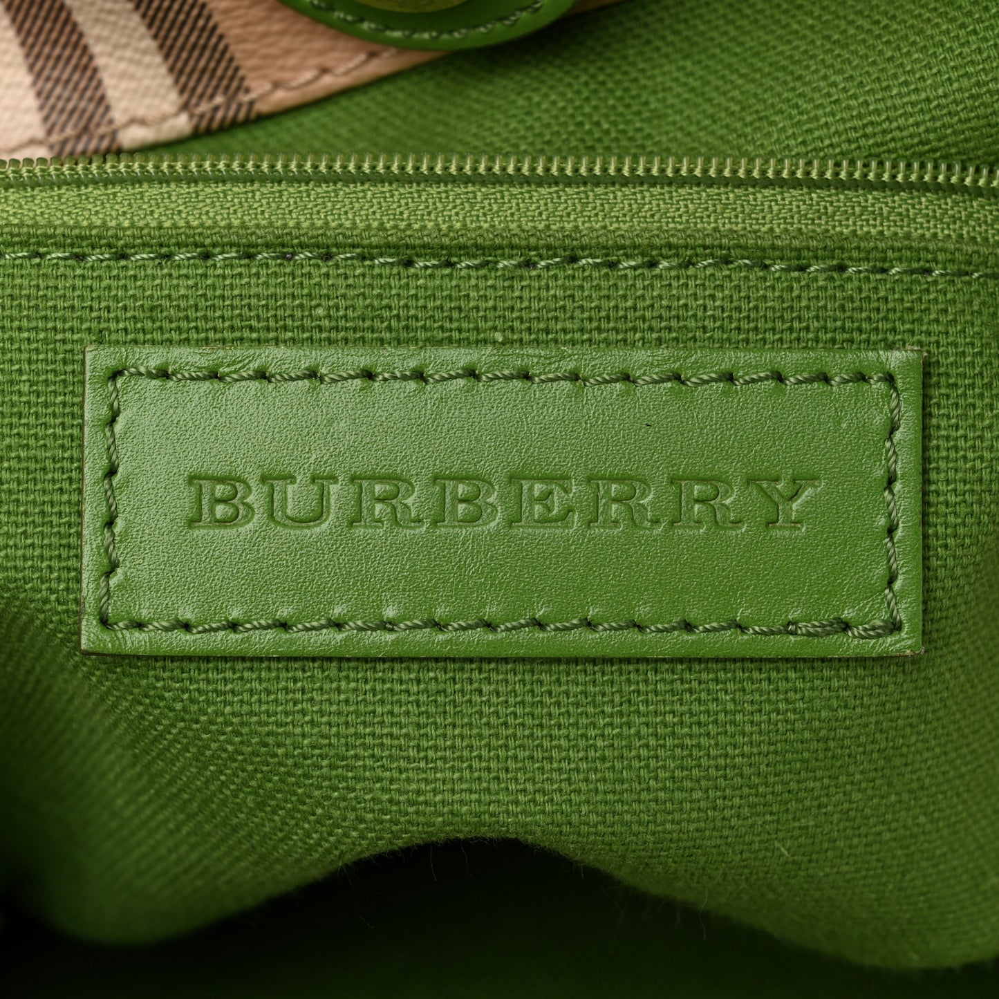 Haymarket Check Small Canterbury Tote Pine