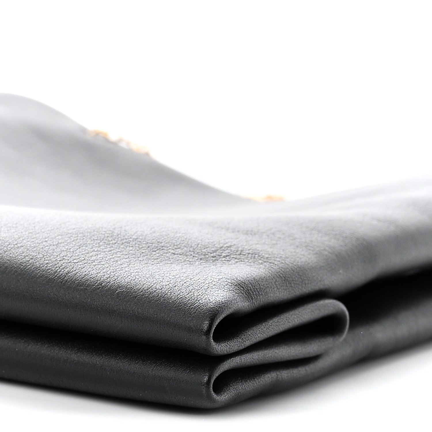 The Row Smooth Calfskin Small Lunch Bag Black 9 of 10
