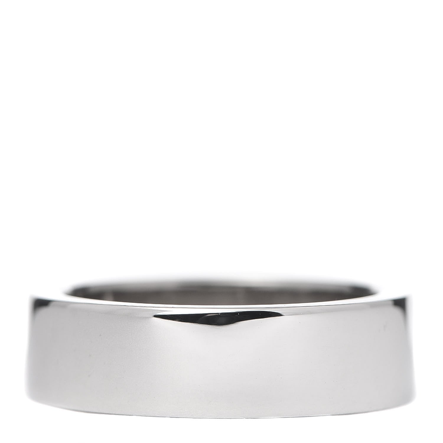 Cartier 18K White Gold Diamond 5.5mm Christmas LOVE Ring 49 4.75 3 of 4