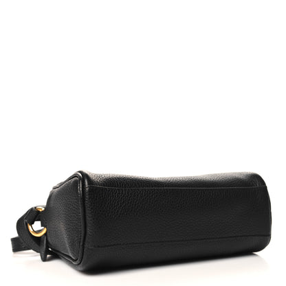 Salvatore Ferragamo Calfskin Travel Camera Crossbody Bag Black 4 of 9
