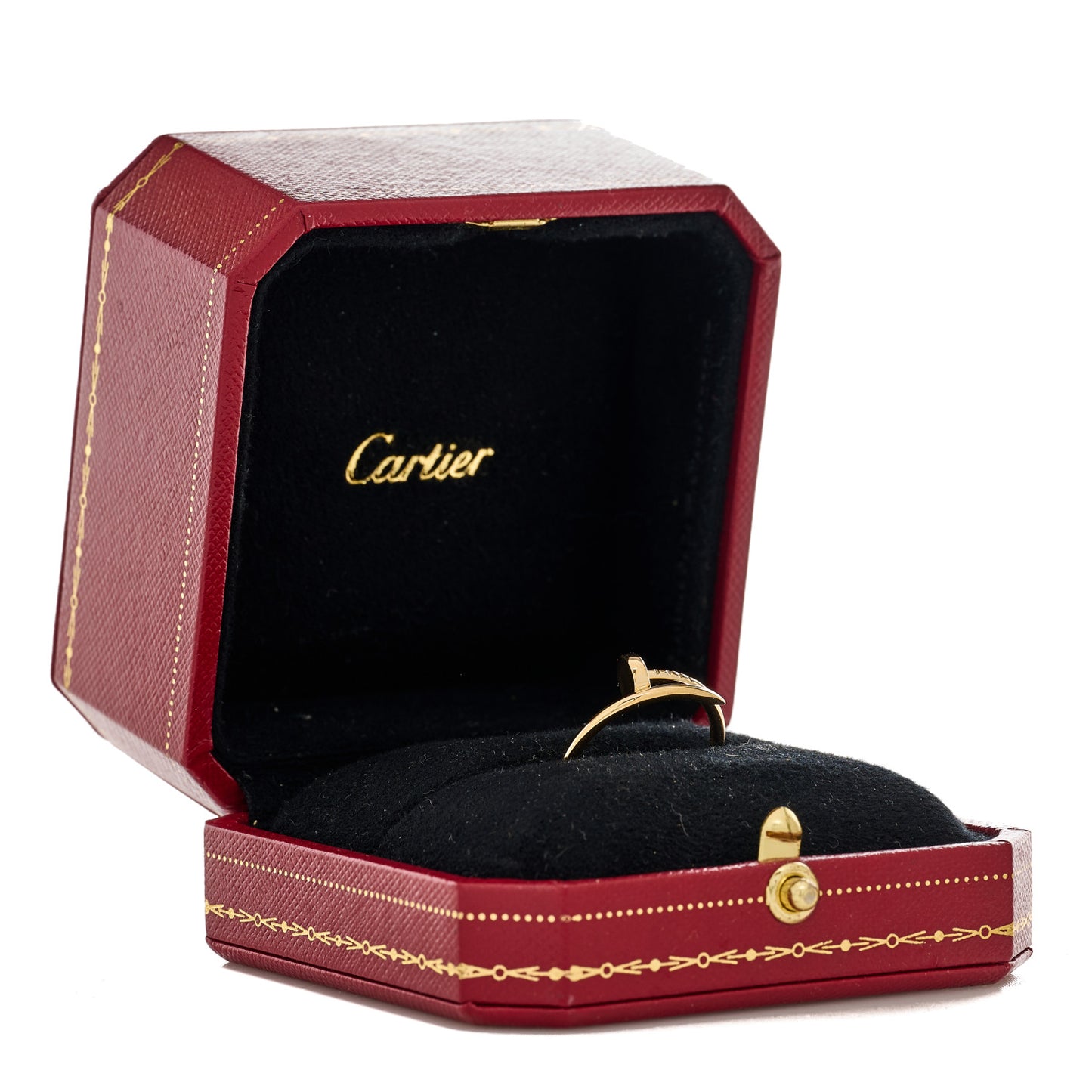 18K Yellow Gold Small Juste Un Clou Ring 55 7.25