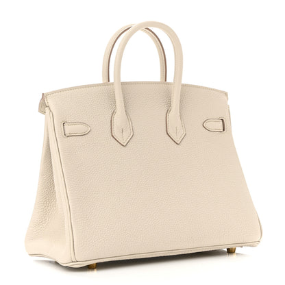 Hermes Togo Birkin 25 Beton 3 of 11