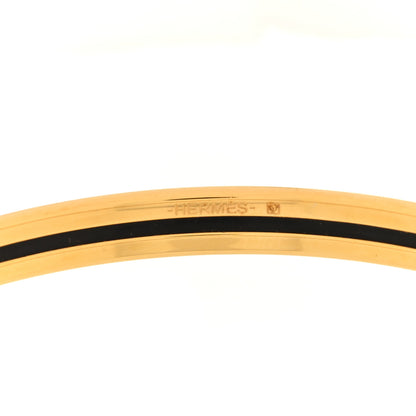 Hermes Enamel Printed Fantaisie d'Etriers Extra Narrow Bracelet White 4 of 4