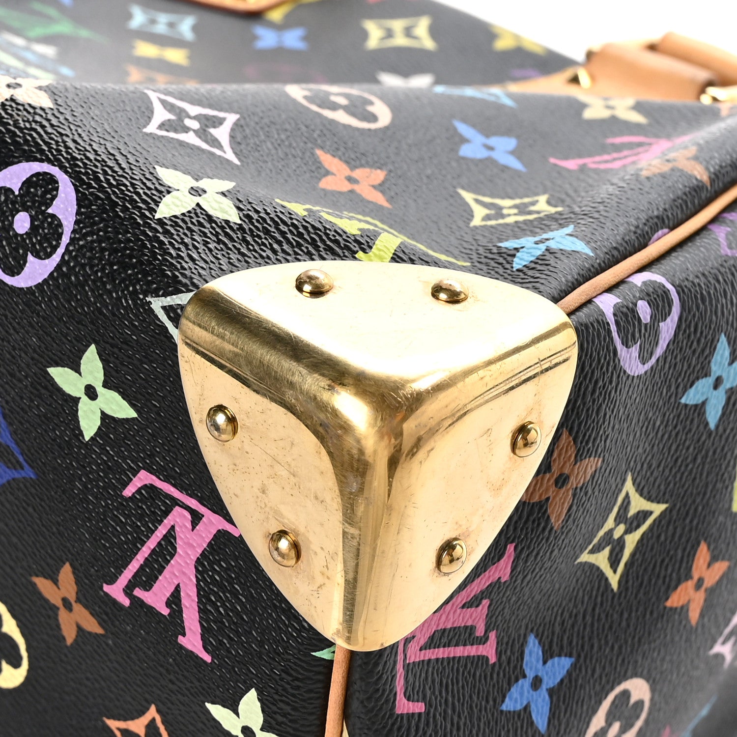 Louis Vuitton Monogram Multicolor Speedy 30 Black 8 of 10