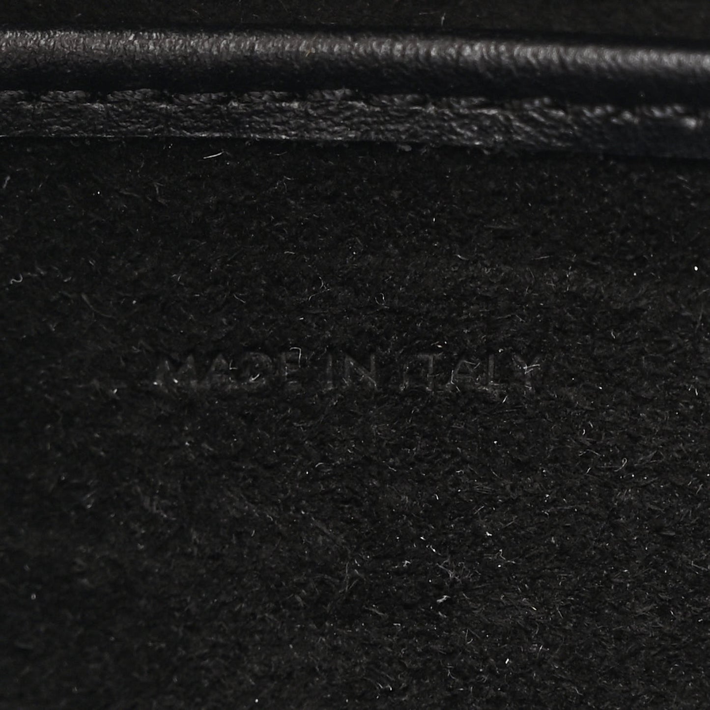 Smooth Calfskin Medium Strap Ava Triomphe Shoulder Bag Black