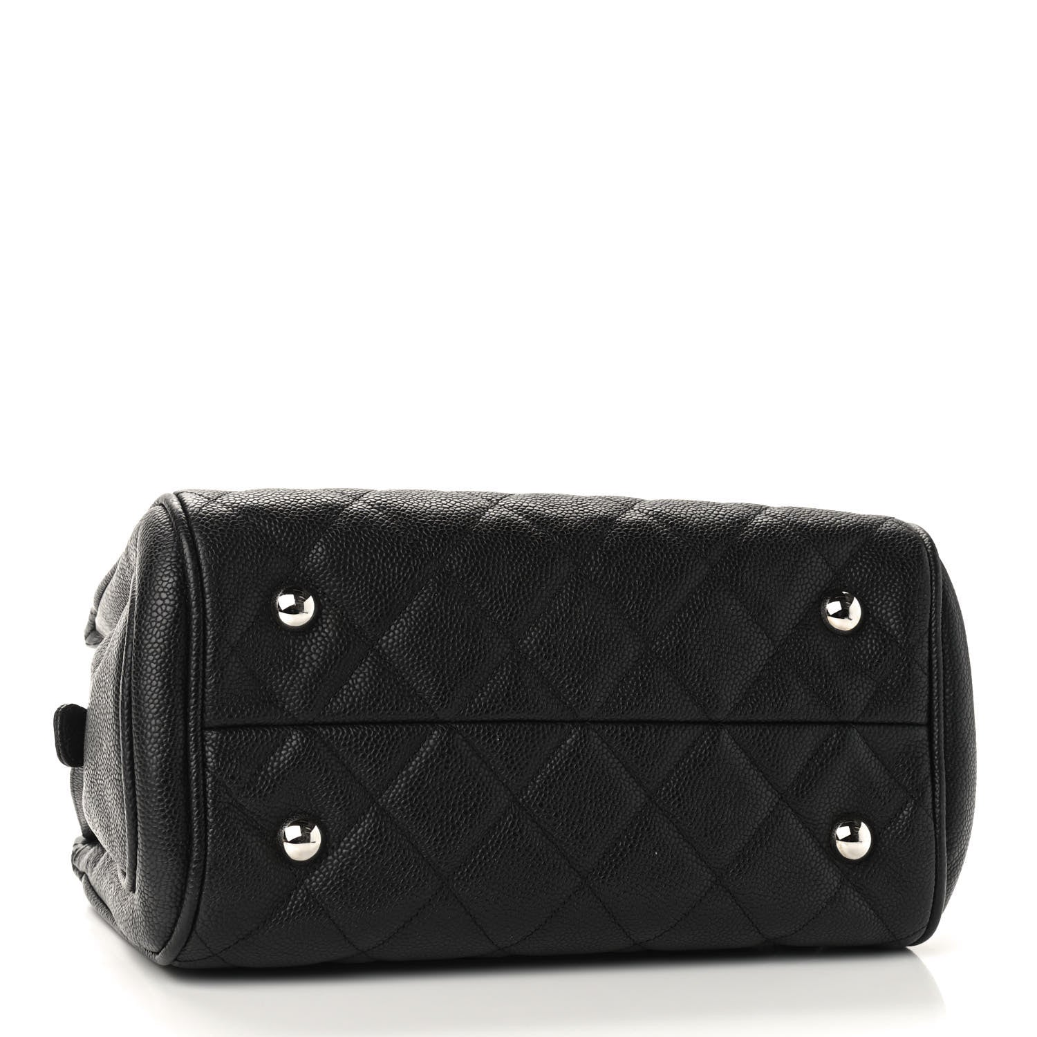 Chanel Caviar Quilted CC Tote Black 4 of 9