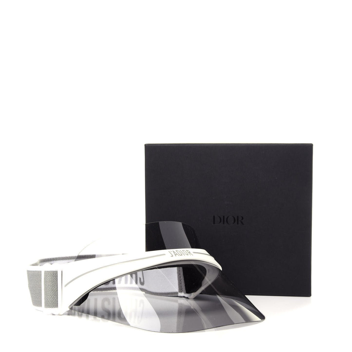 Mirrored DiorClub1 Sun Visor Grey