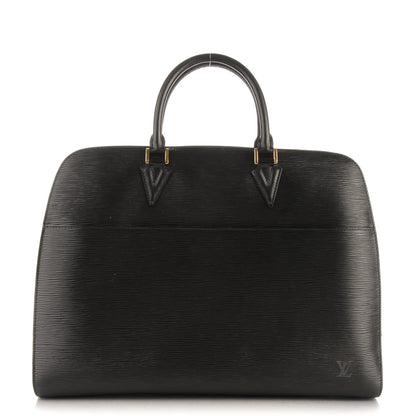 Louis Vuitton Epi Sorbonne Briefcase Black 1 of 9