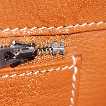 Hermes Taurillon Clemence Birkin 35 Gold 21 of 25