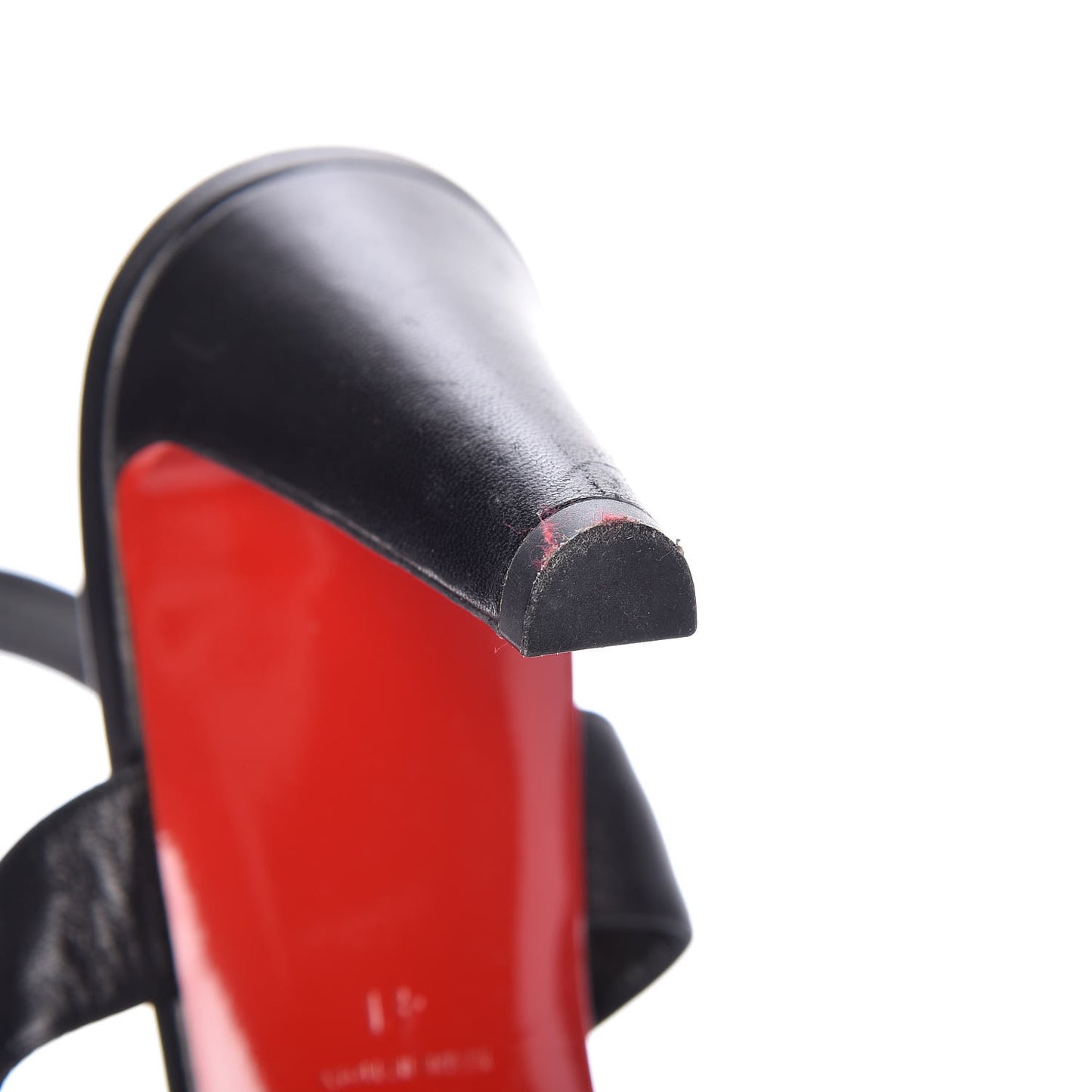 Shiny Nappa Pyrabubble 70 Sandals 41 Black