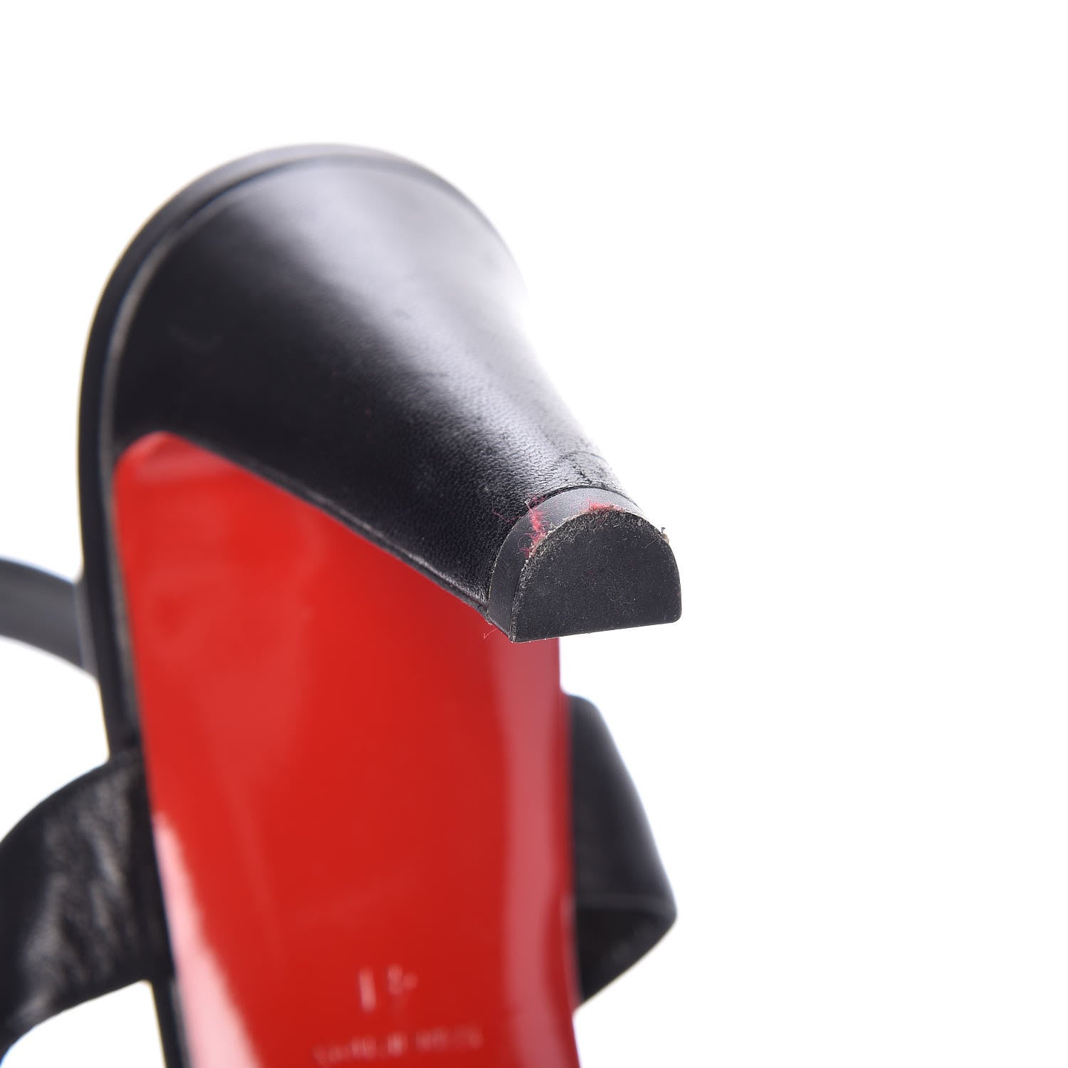 Christian Louboutin Shiny Nappa Pyrabubble 70 Sandals 41 Black 12 of 18