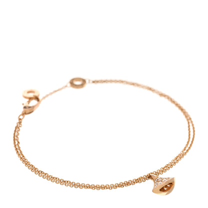 Bulgari 18K Rose Gold Diamond Divas' Dream Bracelet SM 1 of 4