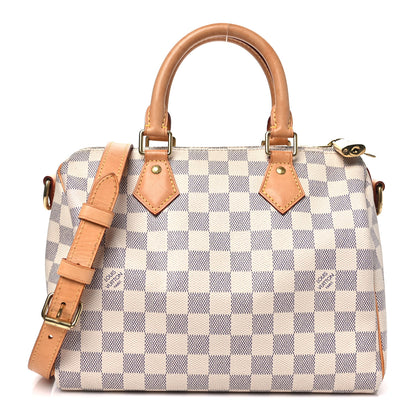 Louis Vuitton Damier Azur Speedy Bandouliere 25 1 of 9