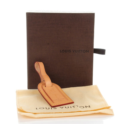 Louis Vuitton Vachetta Luggage Tag 4 of 4