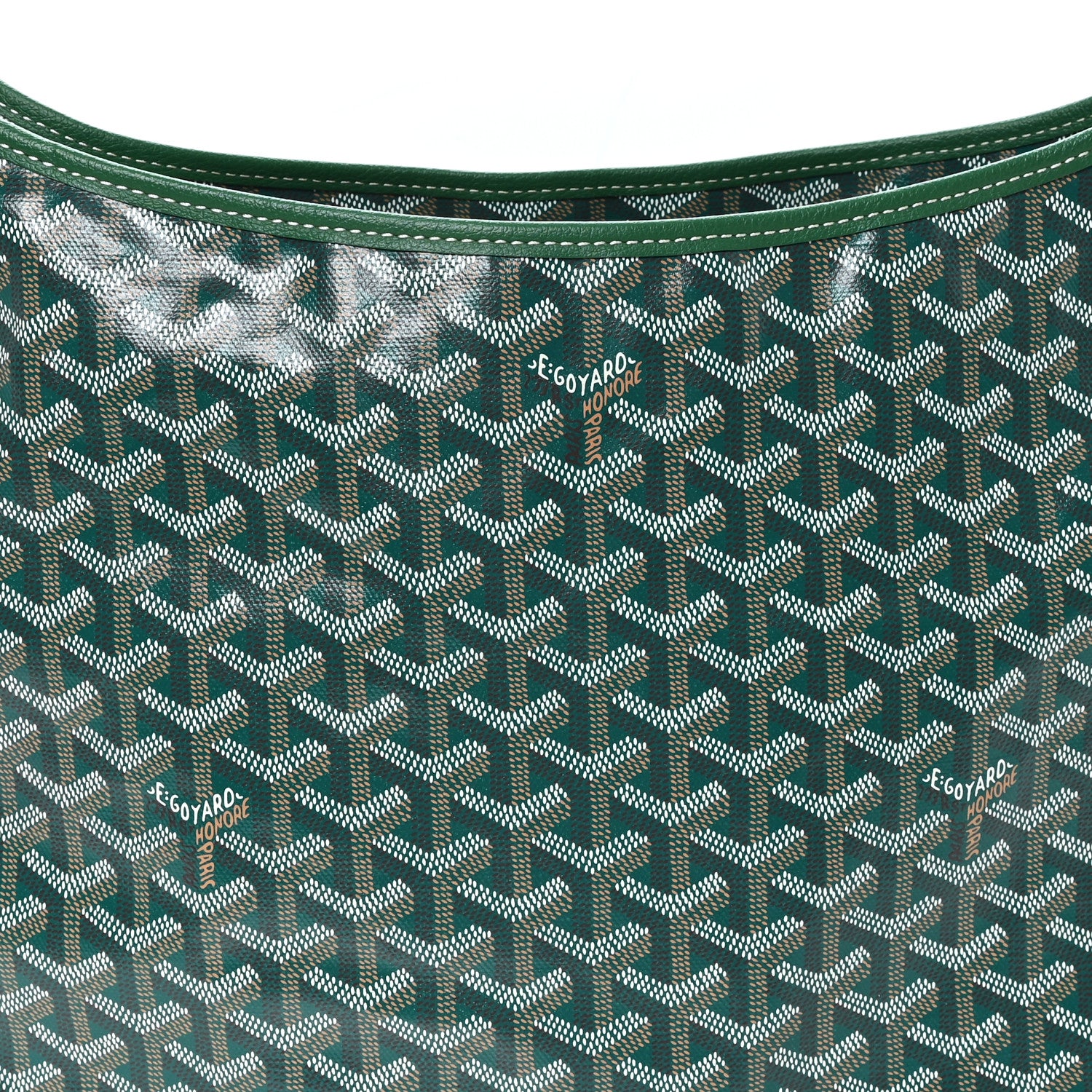 Goyard Goyardine Boheme Hobo Green 9 of 11