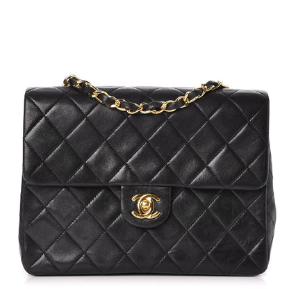 Chanel Lambskin Quilted Small Flap Black 1 of 9