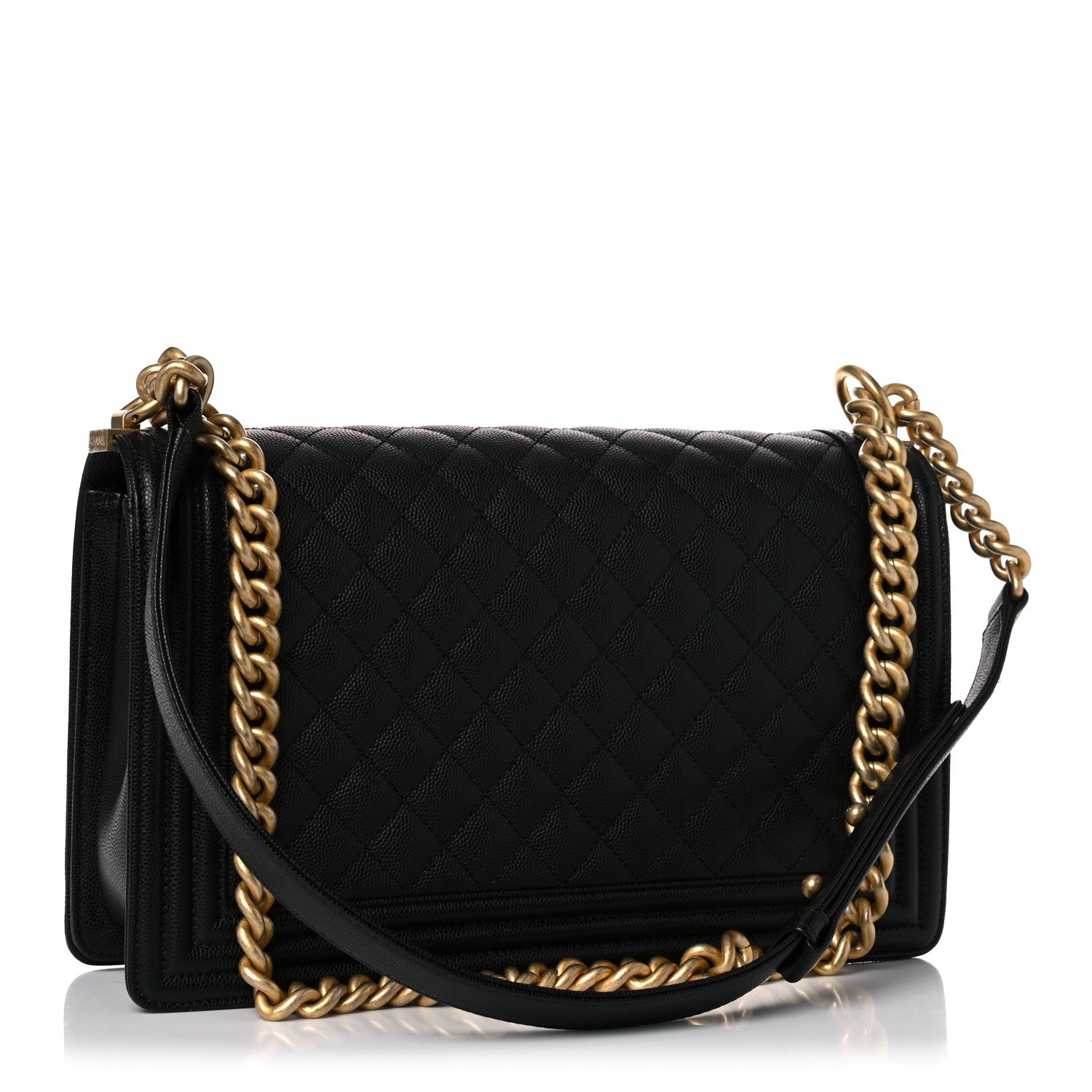 Chanel Caviar Quilted New Medium Boy Flap Black 3 of 9