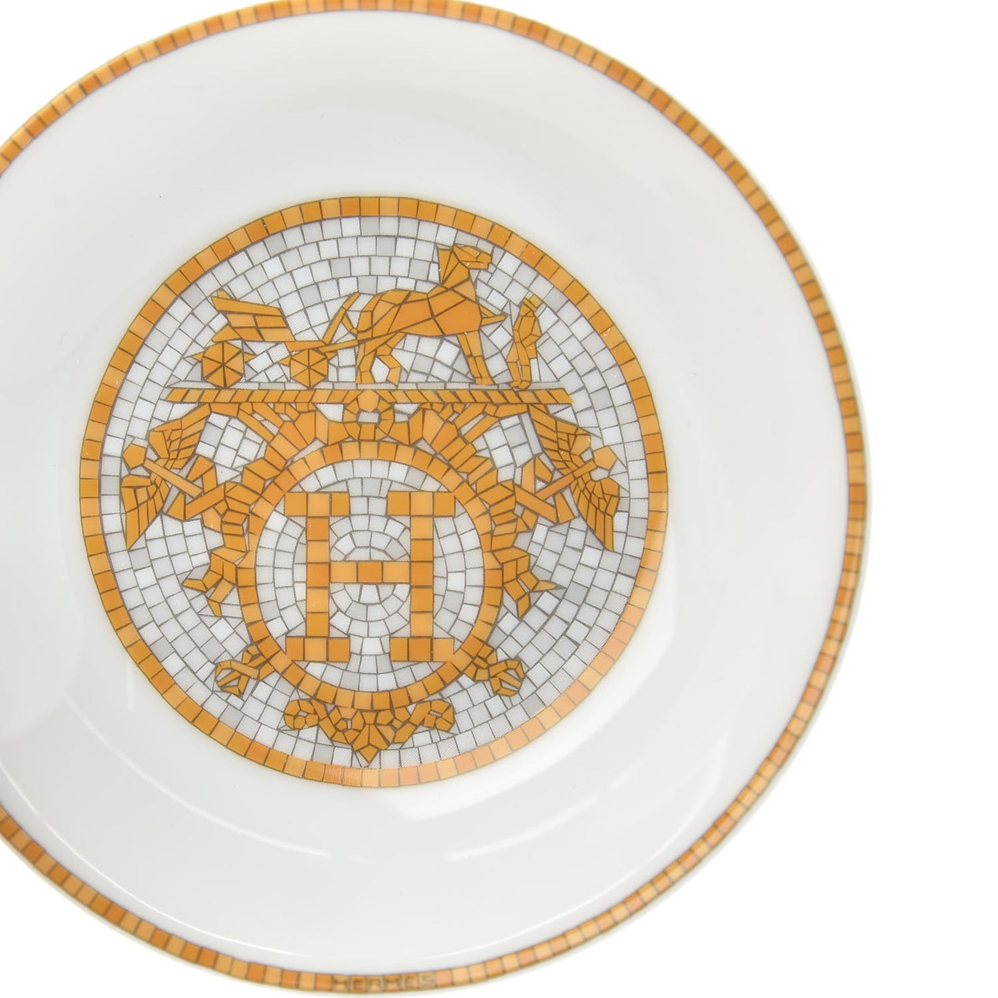 Porcelain Mosaique au 24 Soy Dish Set of 2