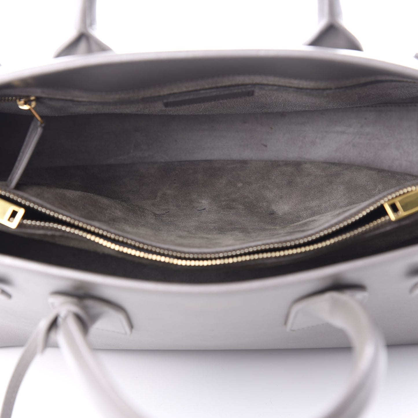 Calfskin Large Sac De Jour Carryall Grey