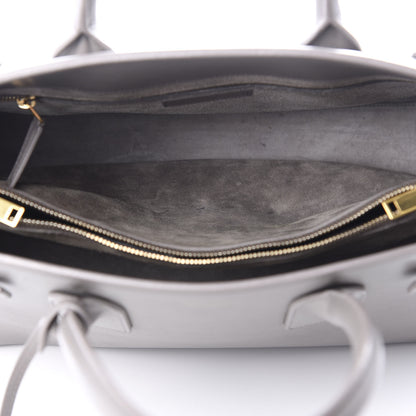 Saint Laurent Calfskin Large Sac De Jour Carryall Grey 4 of 14
