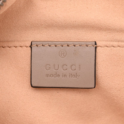 Gucci Calfskin Matelasse GG Marmont Belt Bag 75 30 Porcelain Rose 6 of 12