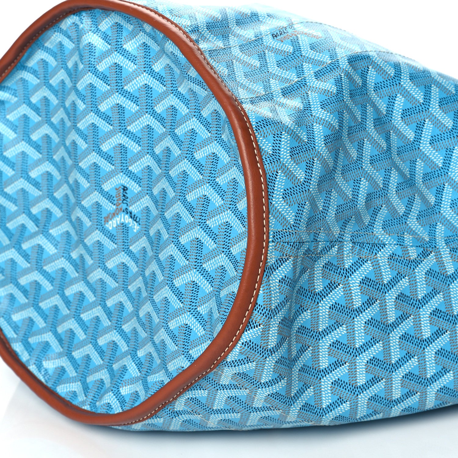 Goyard Goyardine Reversible Belharra Light Blue 11 of 12