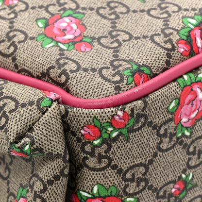 Gucci GG Supreme Monogram Rose Bud Diaper Bag Pink 12 of 16