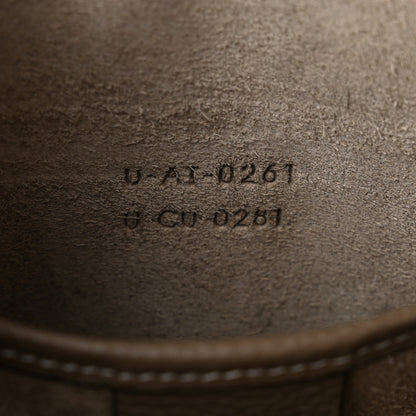 Celine Drummed Calfskin Nano Luggage Souris 6 of 9