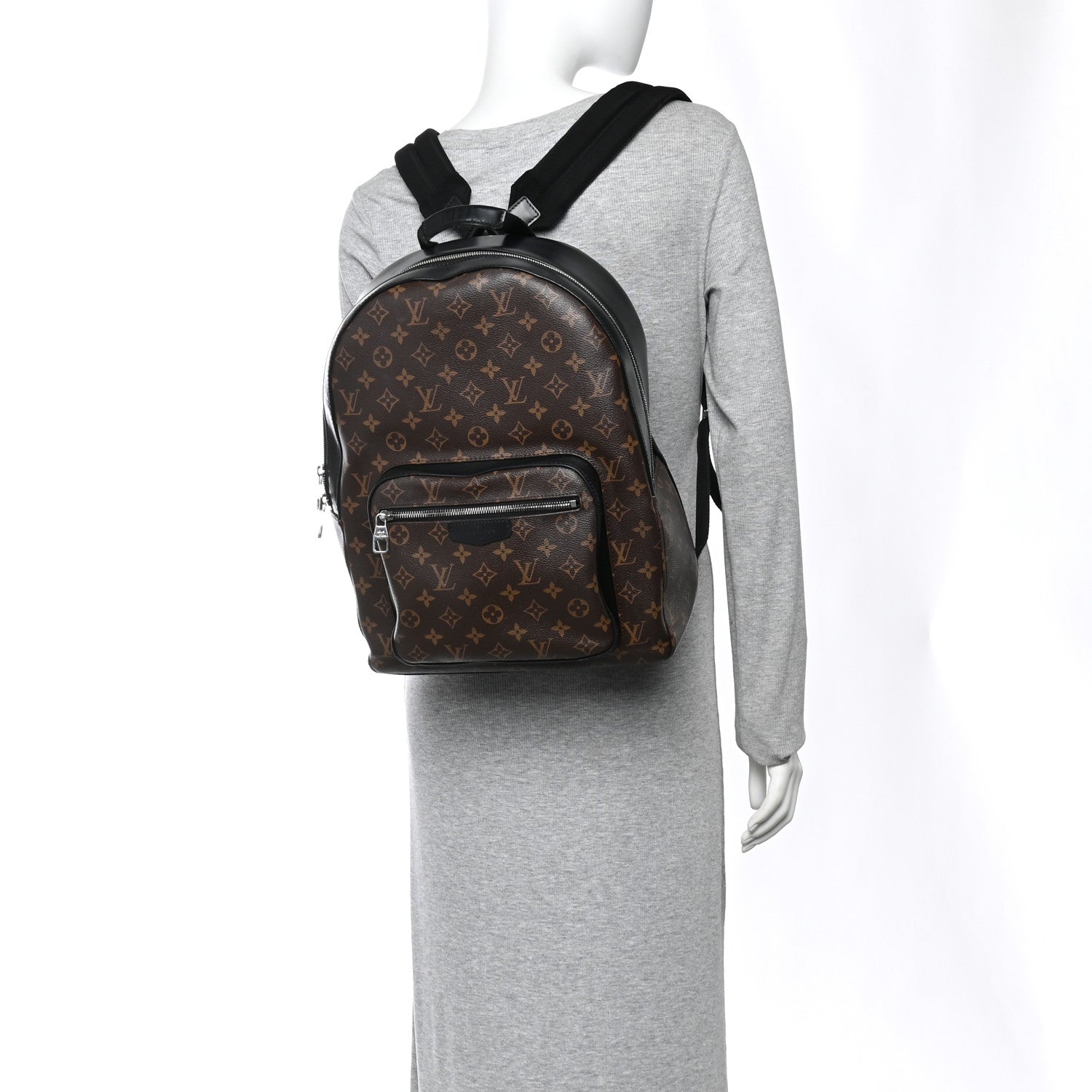 Louis Vuitton Monogram Macassar Josh Backpack 2 of 9