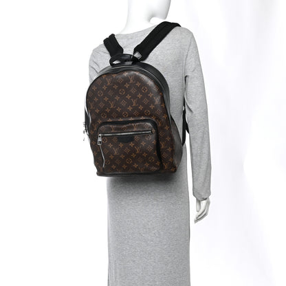 Louis Vuitton Monogram Macassar Josh Backpack 2 of 9