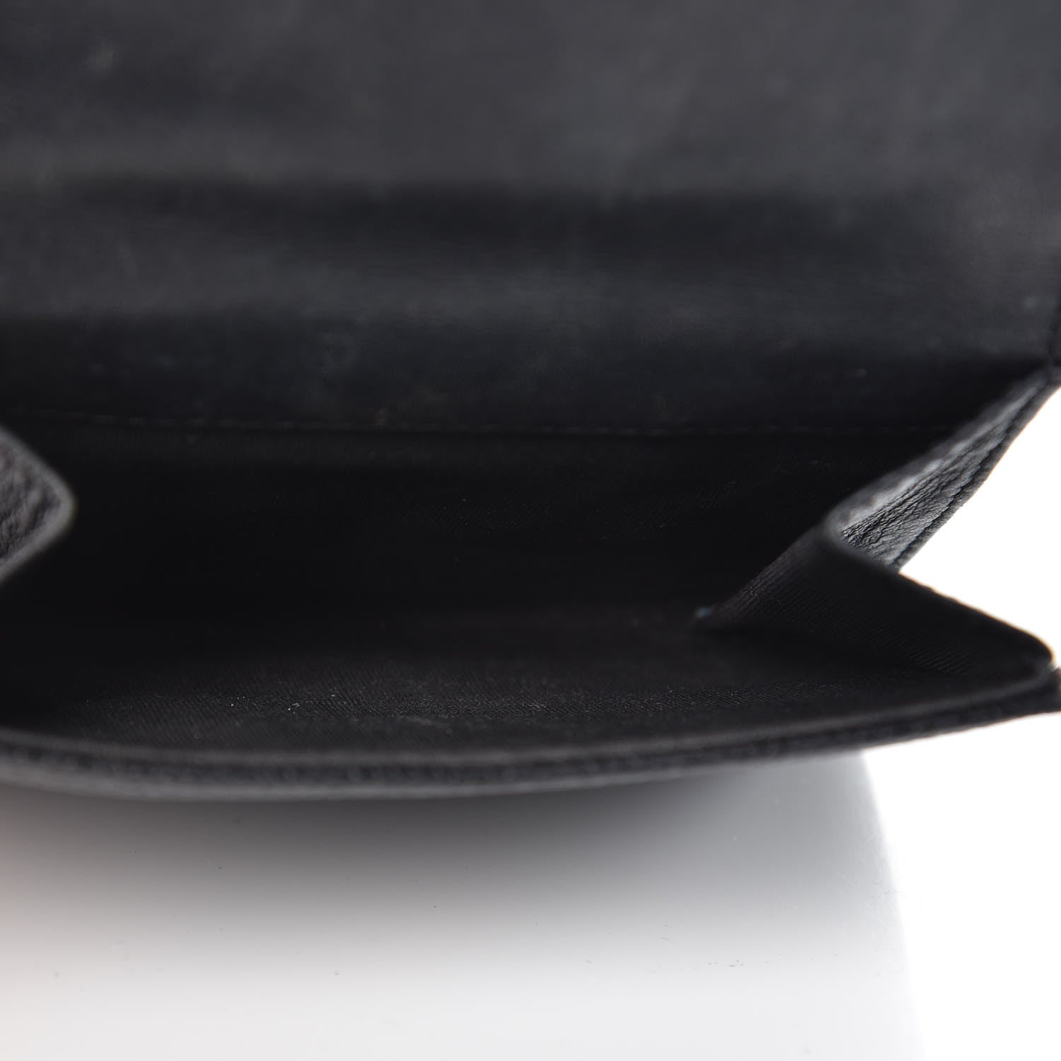 Chanel Caviar Timeless CC Compact French Wallet Black 6 of 14