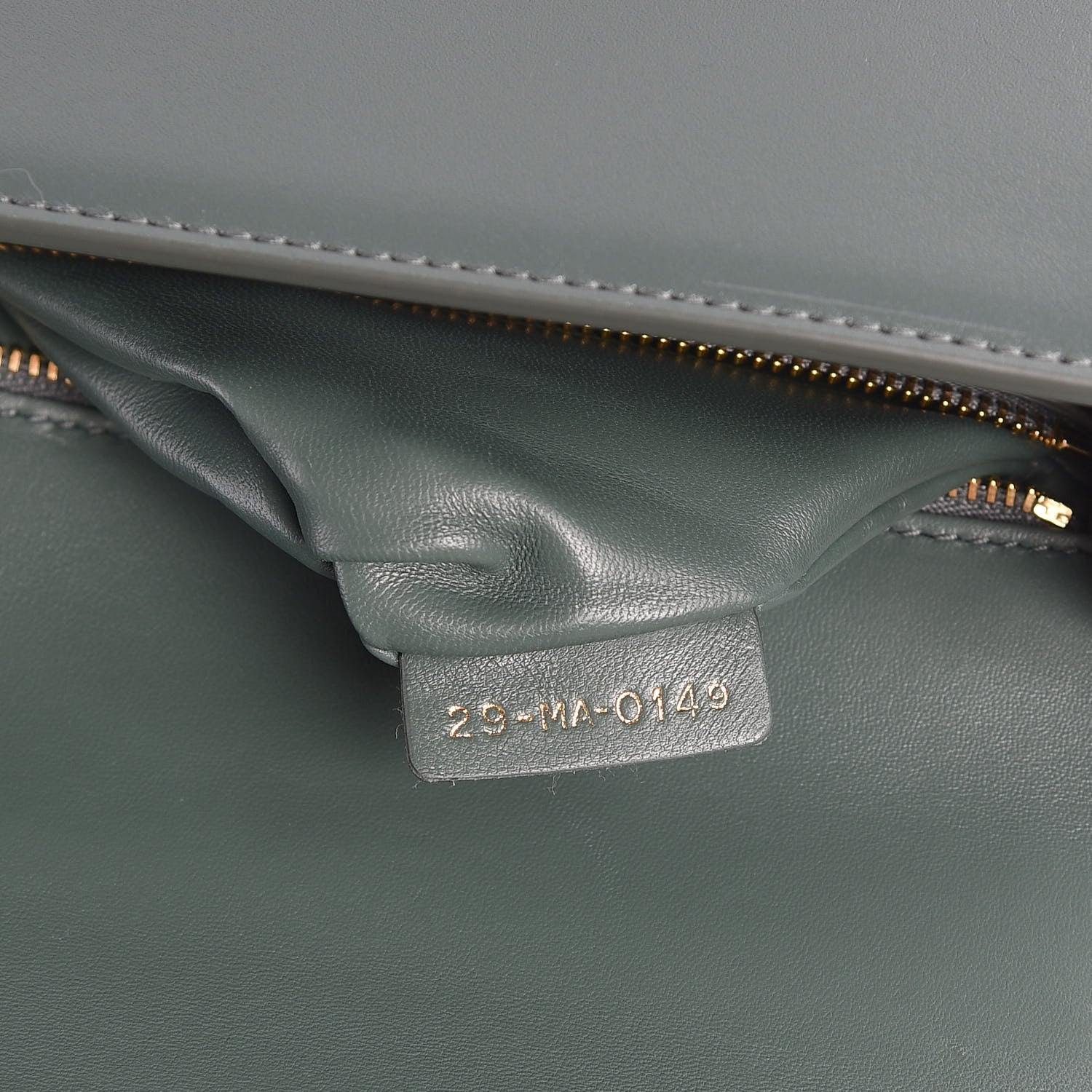 Christian Dior Smooth Calfskin 30 Montaigne Flap Bag Light Green 7 of 10
