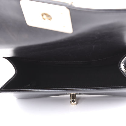 Chanel Iridescent Glazed Calfskin Quilted Small Boy Flap Black 4 of 10