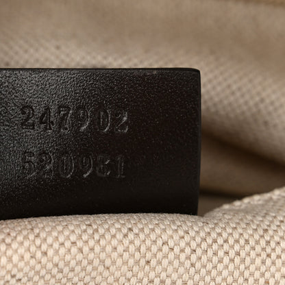 Gucci Monogram Medium Sukey Top Handle Dark Brown 7 of 11