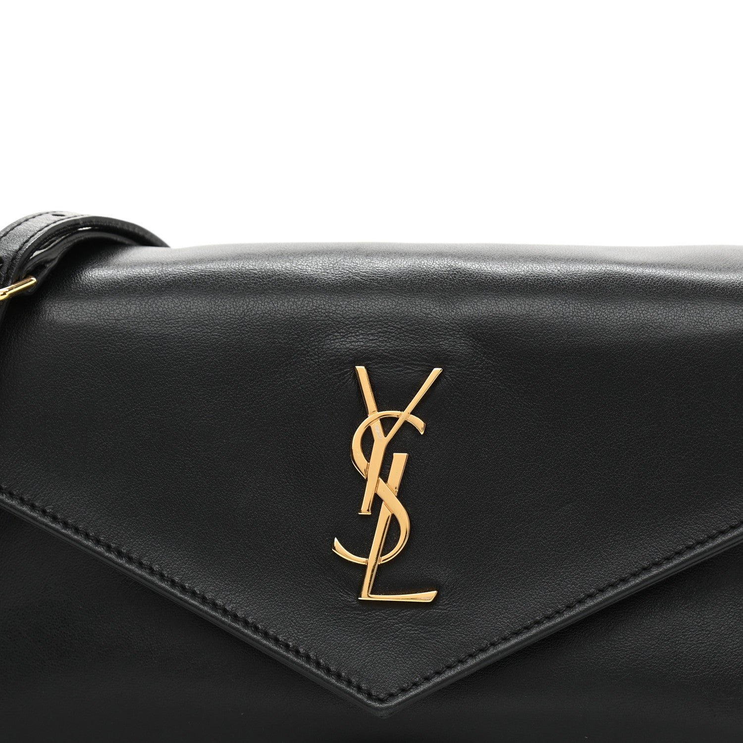 Saint Laurent Calfskin Crossbody Bag Black 9 of 9