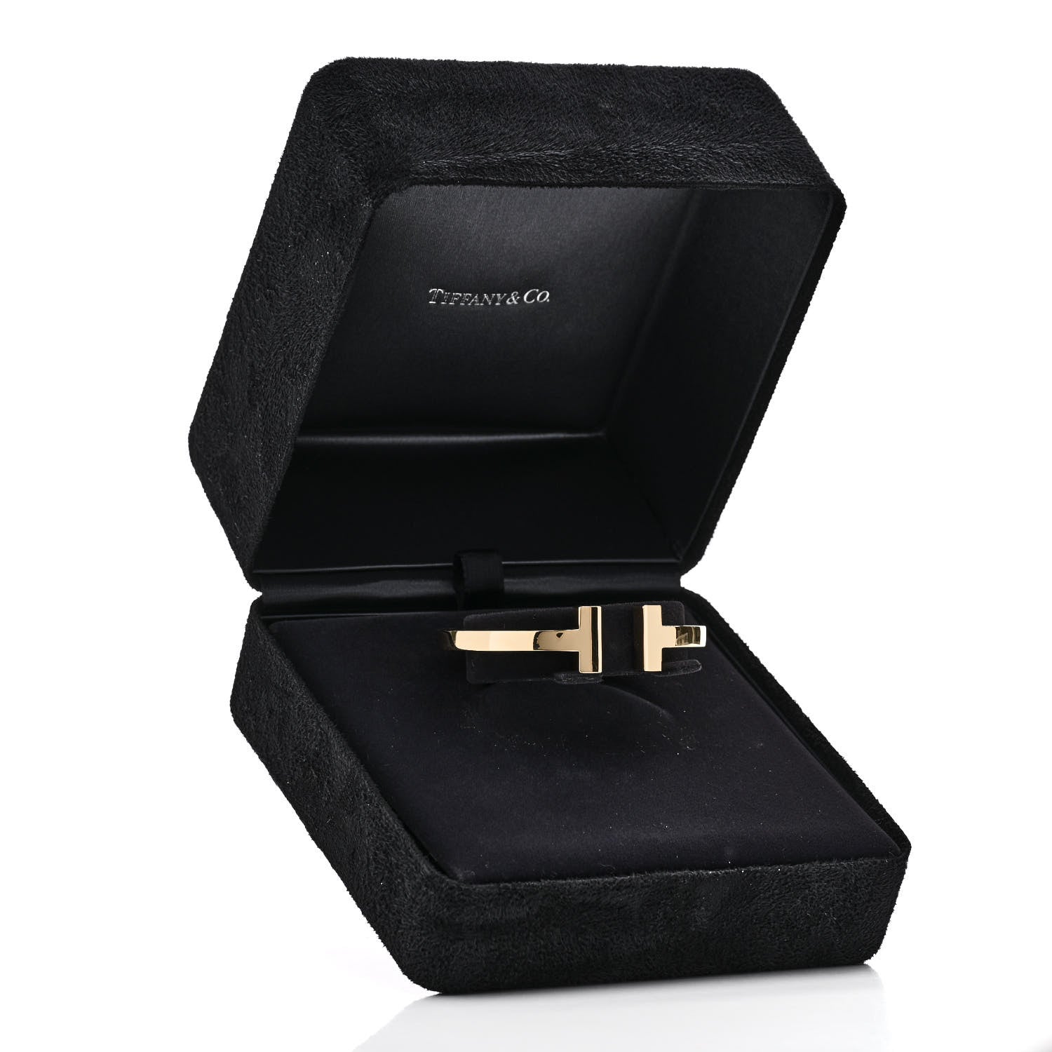 Tiffany 18K Yellow Gold T Square Bracelet 4 of 4