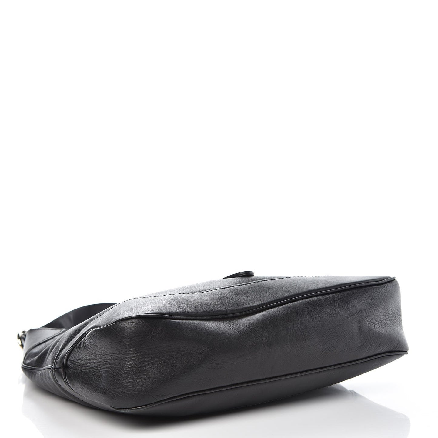 Calfskin Medium New Jackie Shoulder Bag Black