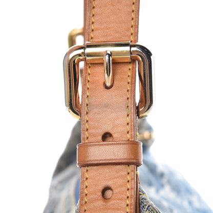 Louis Vuitton Monogram Denim Baggy PM Blue 10 of 15