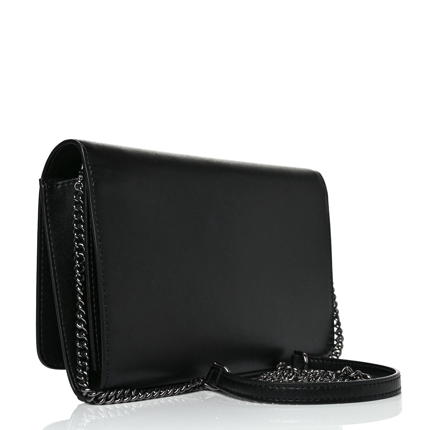 Fendi Vitello Liberty Pearl F is Fendi Wallet On Chain Black 2 of 8