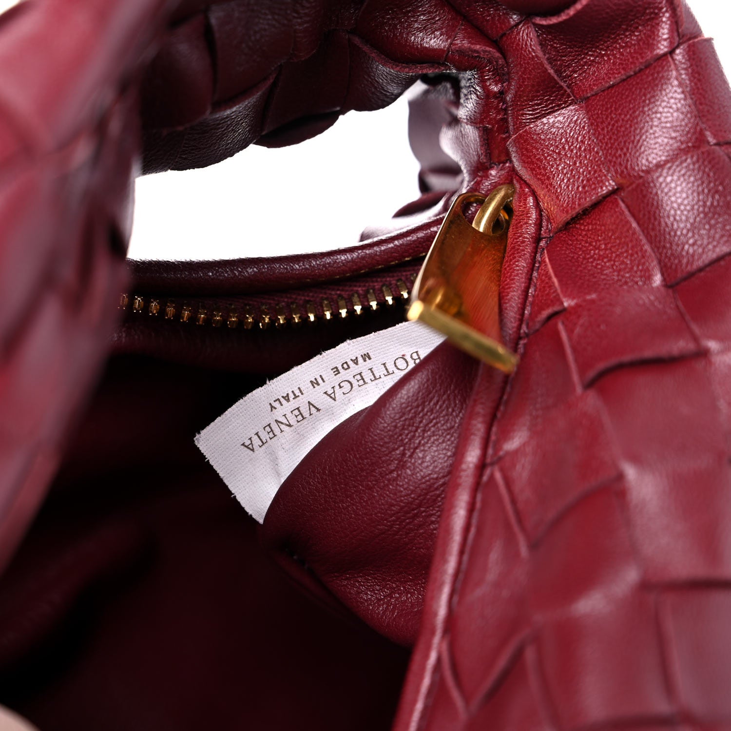 Bottega Veneta Nappa Intrecciato Mini Jodie Burgundy 7 of 9