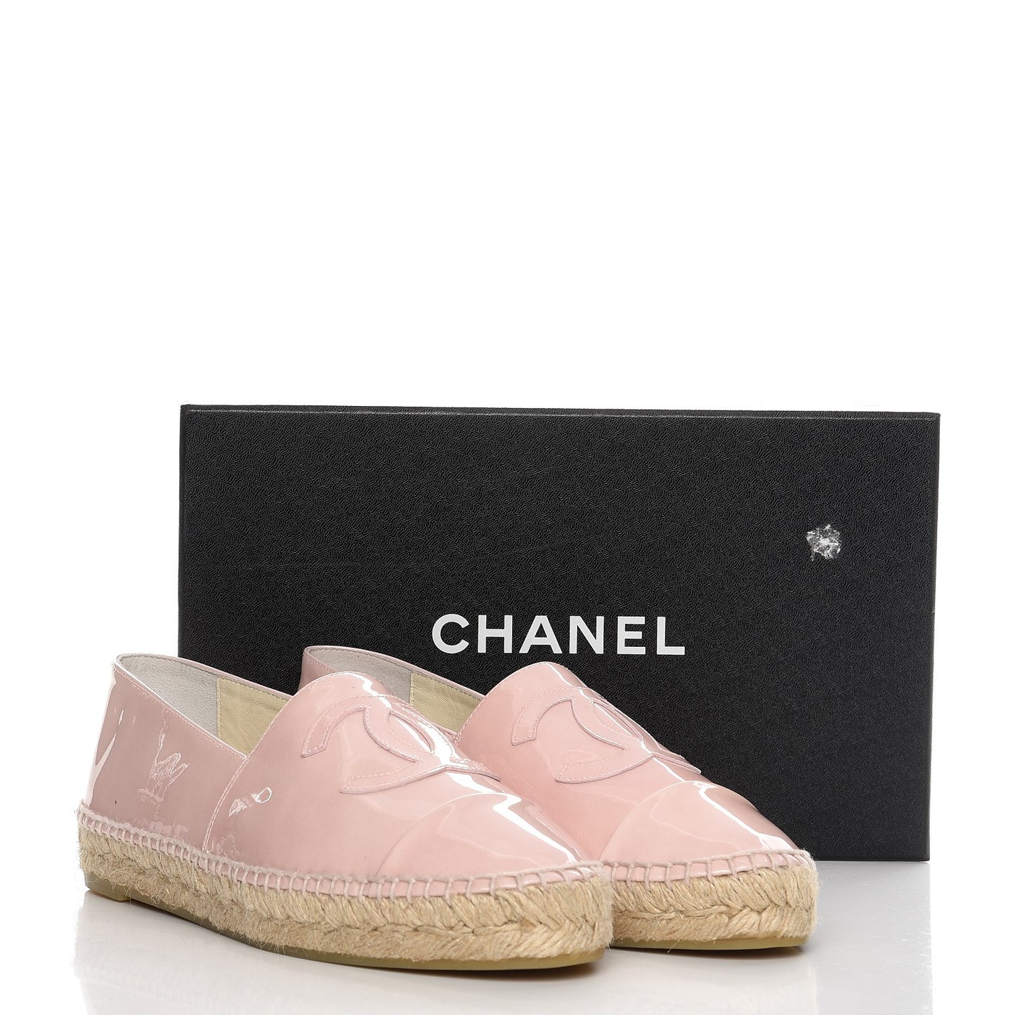 Patent CC Espadrilles 39 Pink