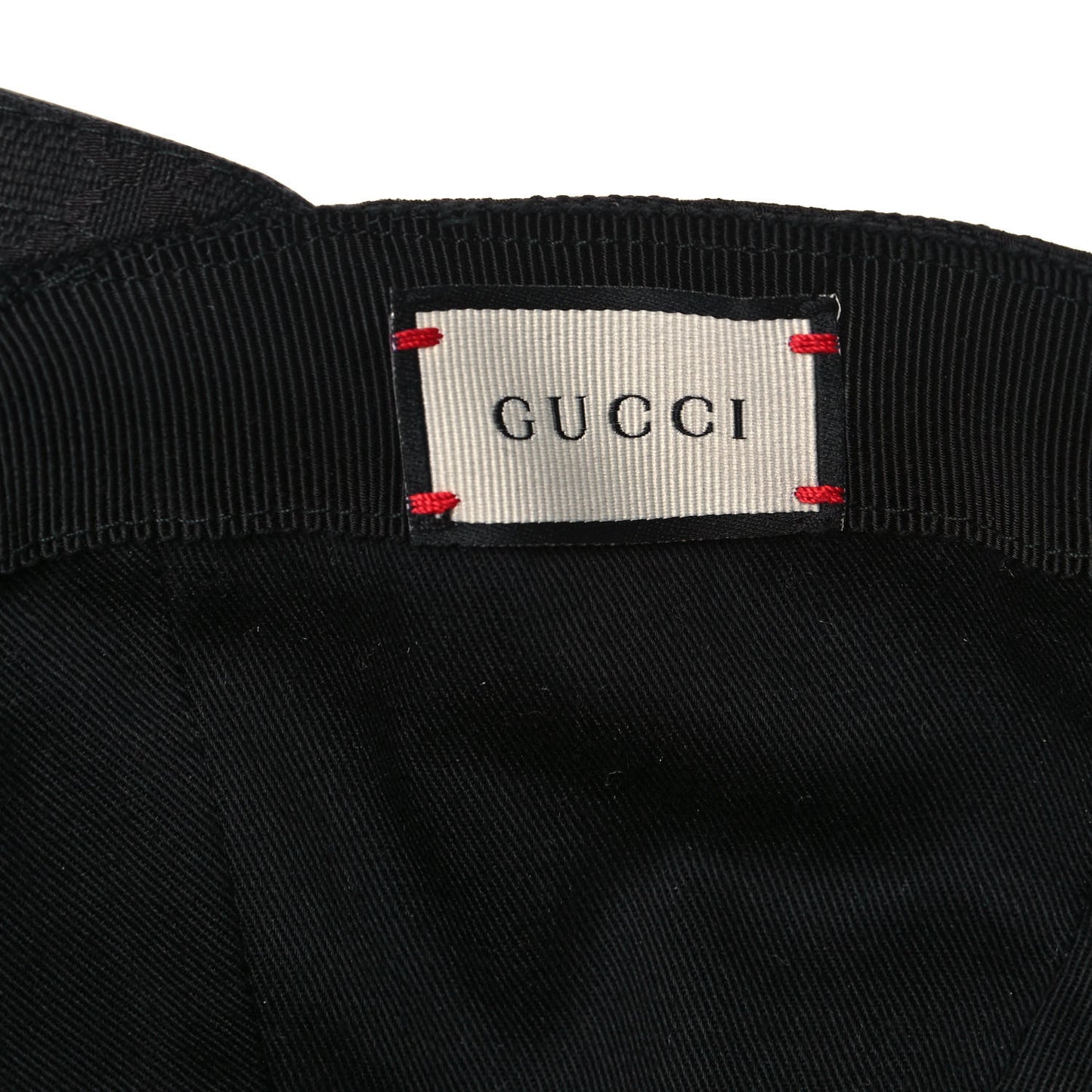 Monogram Web Baseball Hat S Black