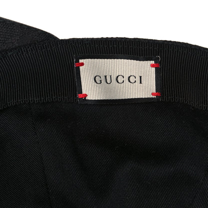Gucci Monogram Web Baseball Hat S Black 7 of 8