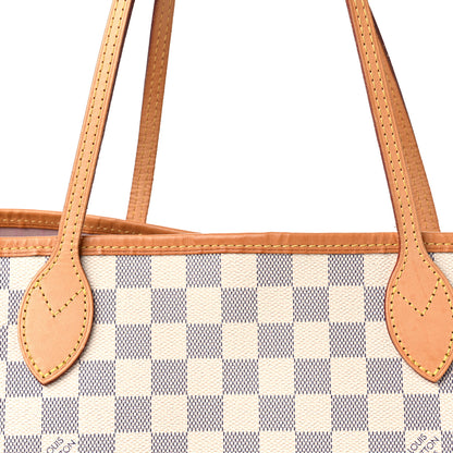 Louis Vuitton Damier Azur Neo Neverfull GM Rose Ballerine 17 of 17