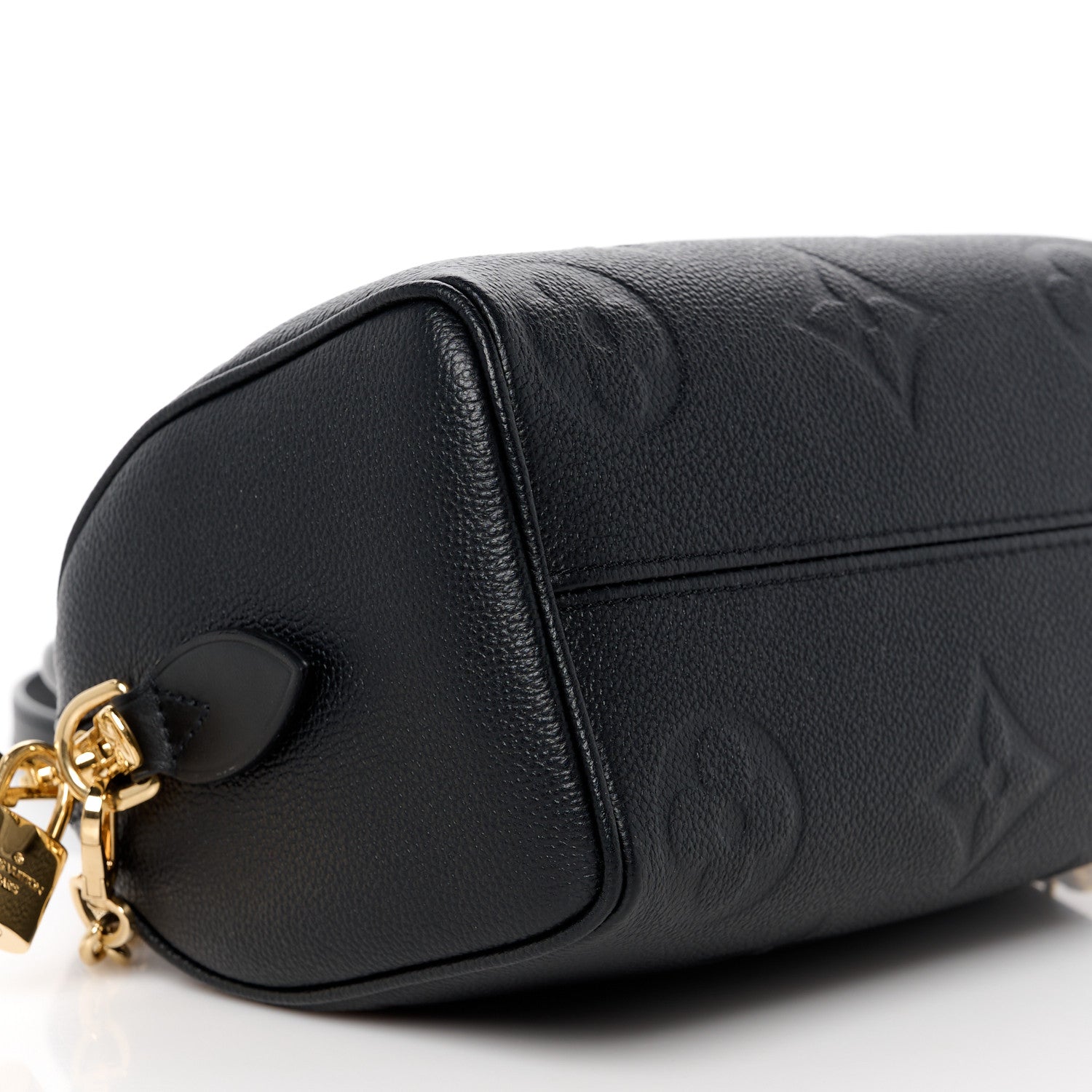 Louis Vuitton Empreinte Monogram Giant Speedy Bandouliere 20 Black 10 of 12